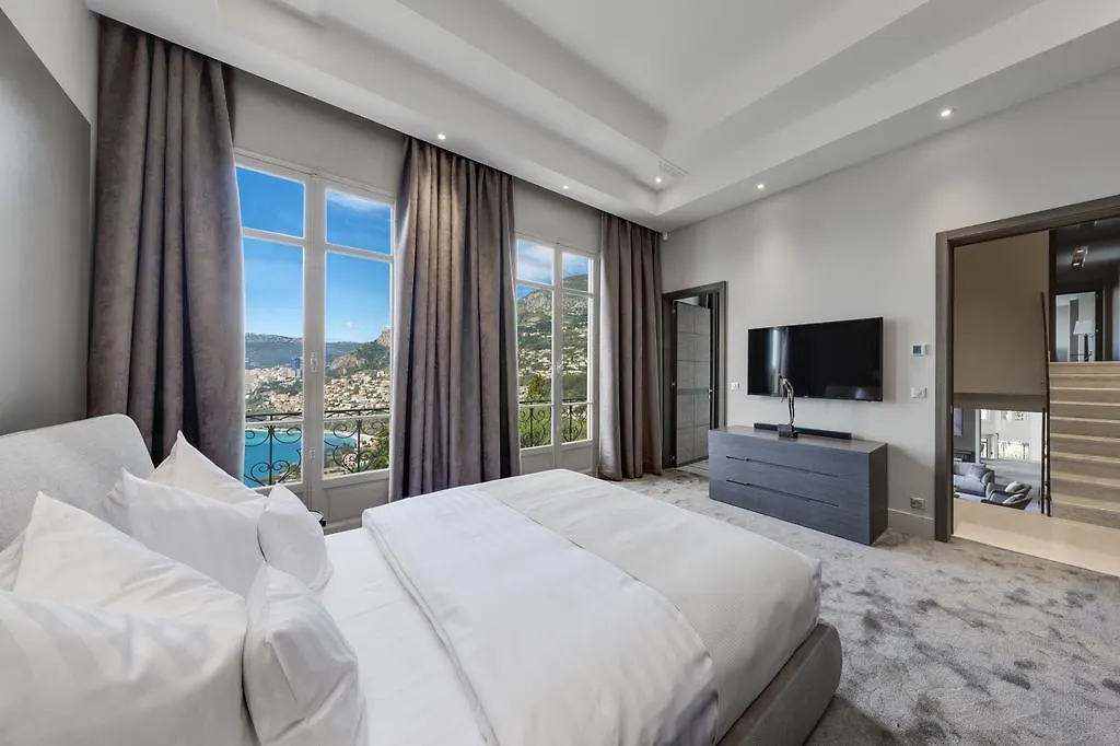 Luxurious Villa Overlooking Monaco Roquebrune-Cap-Martin Frankrike